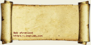 Janko Prijić vizit kartica